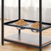 Dog Feeding Storage with Shelves.