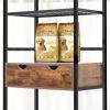 Dog Feeding Storage with Shelves.