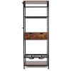 Dog Feeding Storage with Shelves.