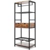 Dog Feeding Storage with Shelves.