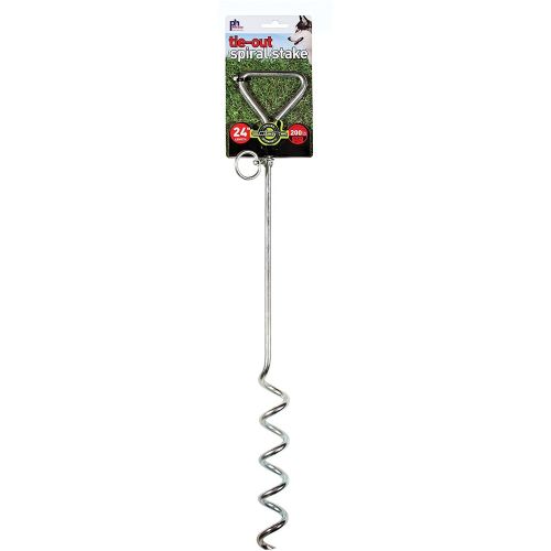 Prevue Pet Products Spiral Tie-Out Stake Heavy Duty